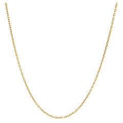 14 Karat Rose Gold 2MM Chain Necklace