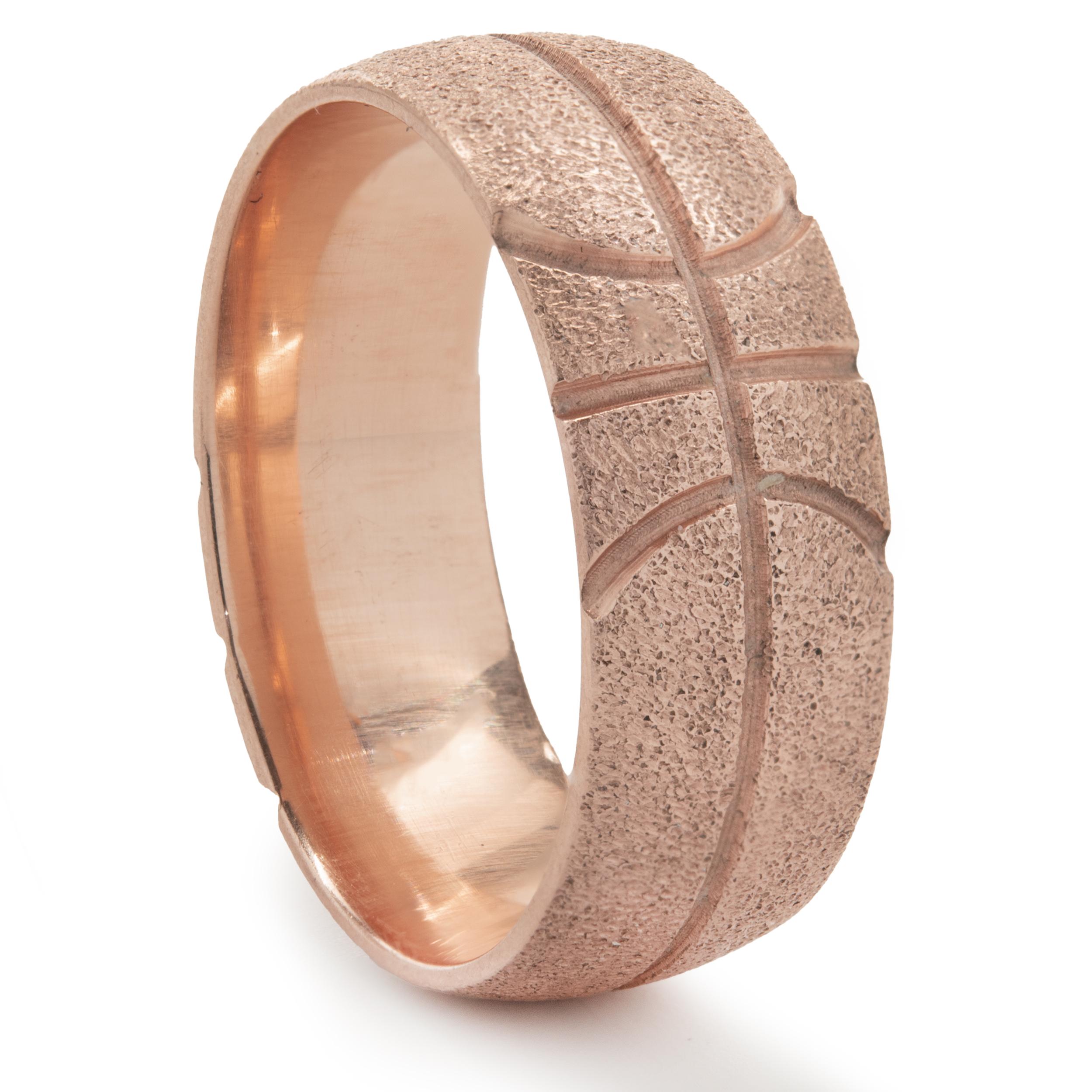 basketball wedding ring
