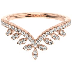 14 Karat Rose Gold Colmar Diamond Ring '1/4 Carat'