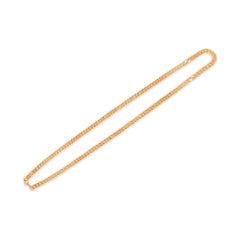 76.00 Grams Cuban Link Chain Necklace in Rose Gold