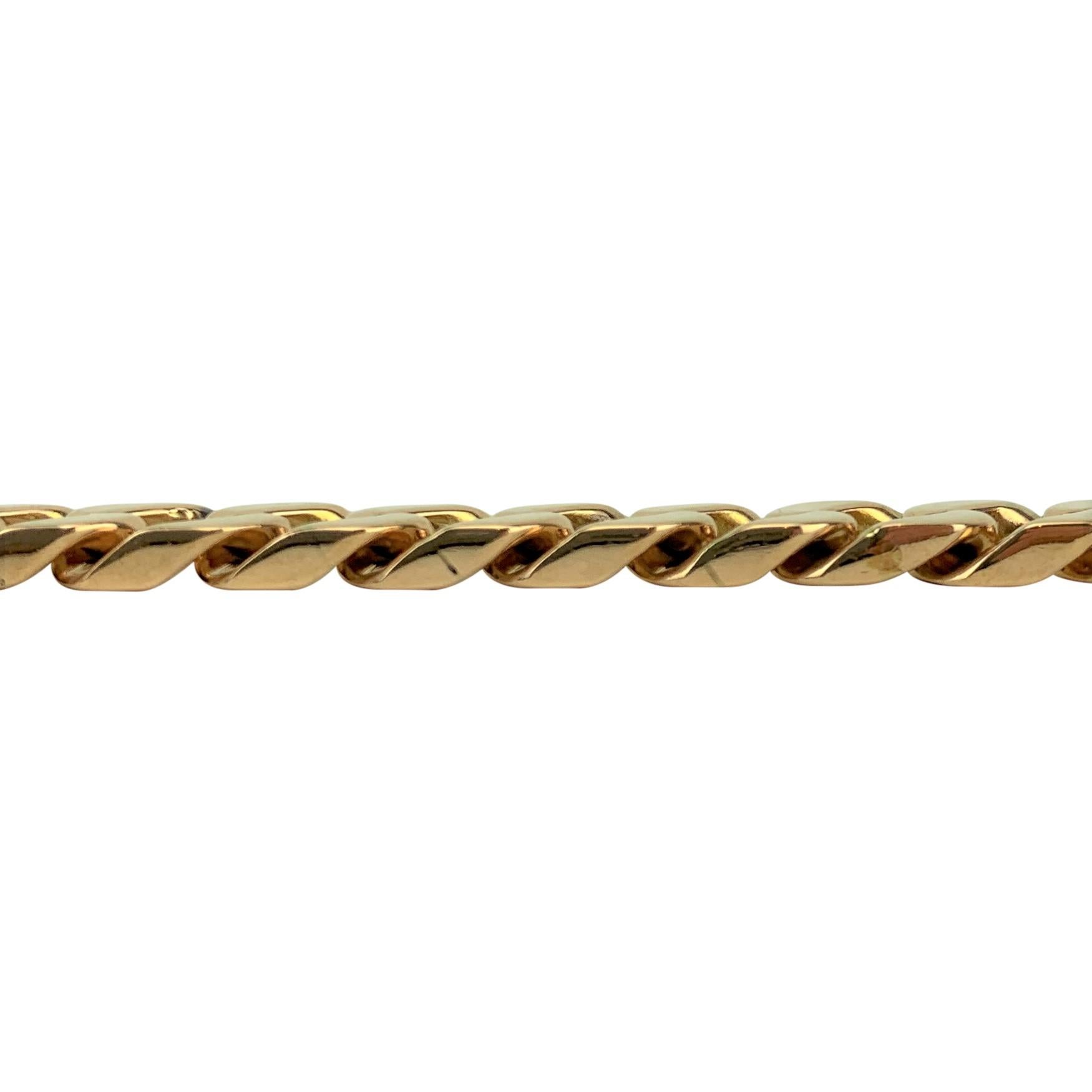 Women's or Men's 14 Karat Rose Gold Solid Heavy Thick Cuban Curb Link Bracelet