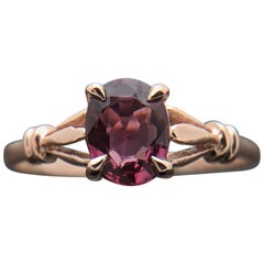 14 Karat Rose Gold Spinel Ring