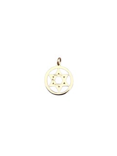 14 Karat Rose Gold Star Of David Charm #23044