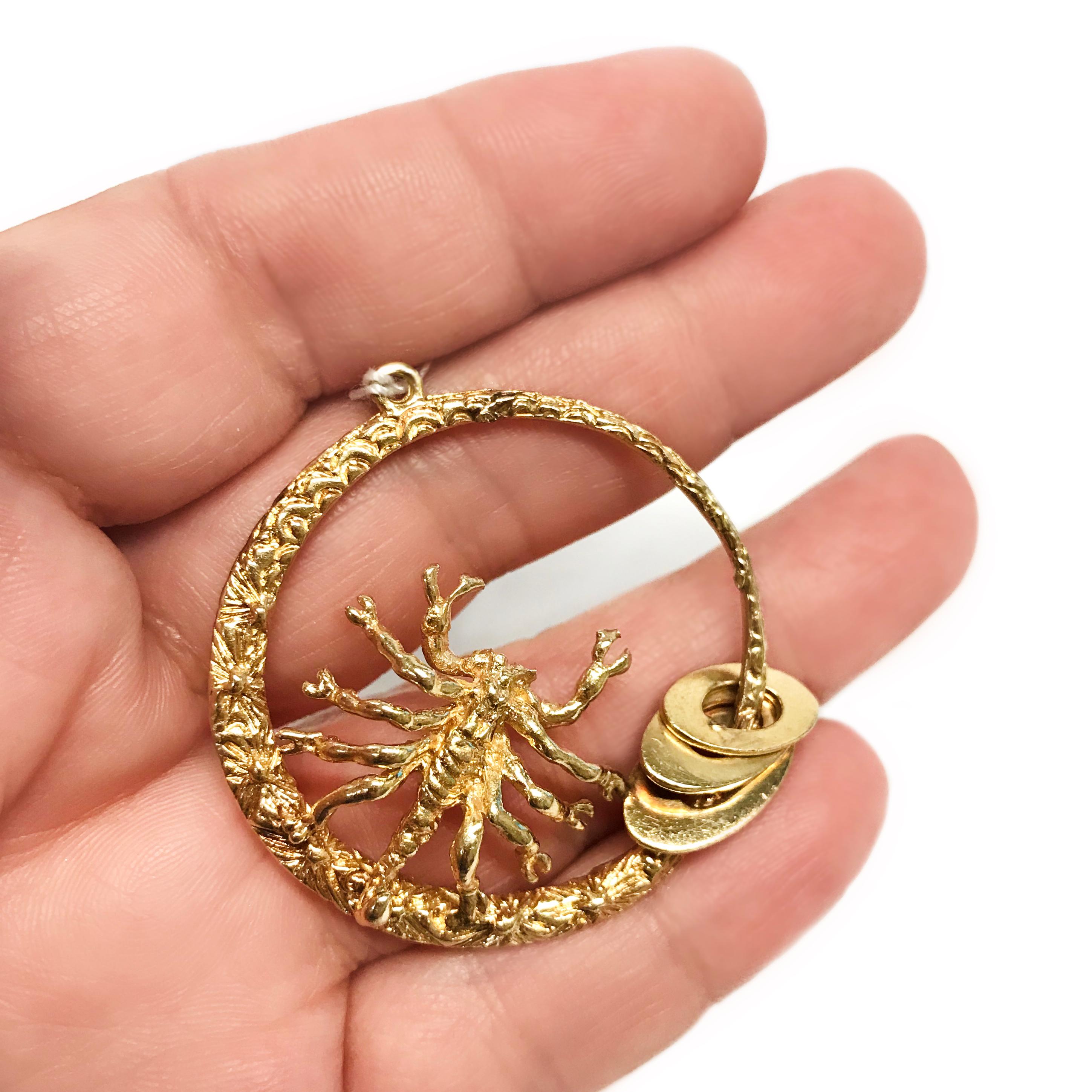 scorpion necklace gold