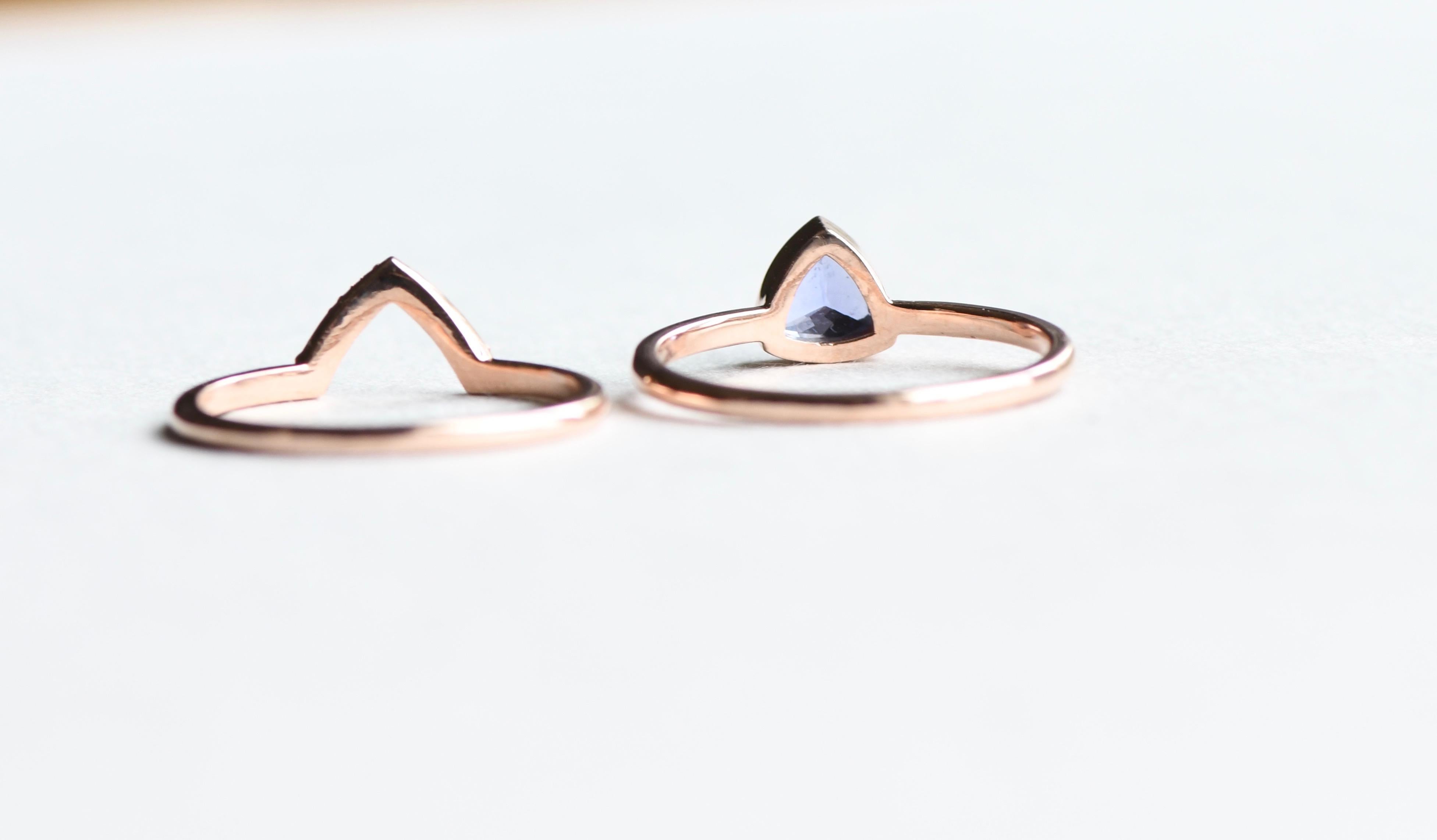 chevron ring stack