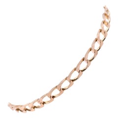 14 Karat Two-Tone Cuban Link Bracelet