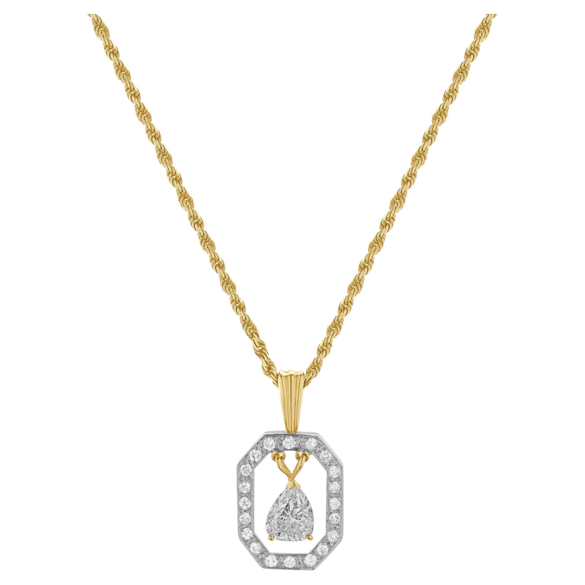 What does a pear shaped diamond symbolize?