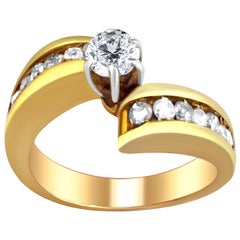 14 Karat Vintage Engagement Diamond Ring