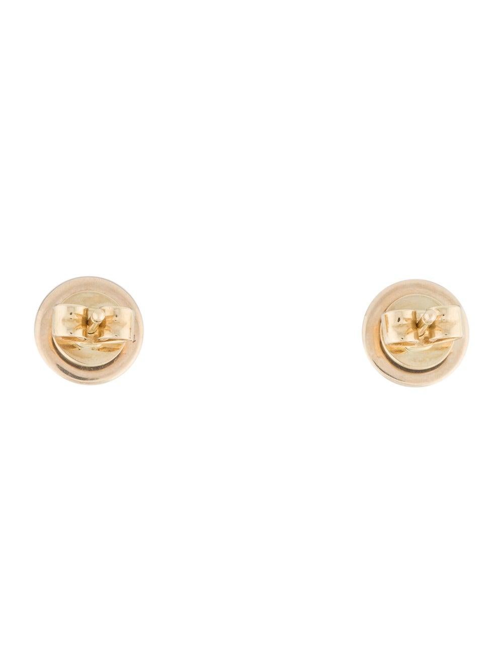 Women's 14 Karat White Gold 0.10 Carat Diamond Turquoise Earrings For Sale