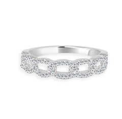 14 Karat White Gold 0.25 Carat Diamond Ring