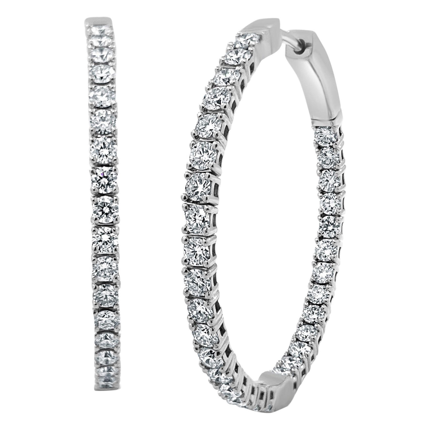 Flexible Endless Tube Hoop Earrings 52243:108:P | Carroll's Jewelers |  Doylestown, PA