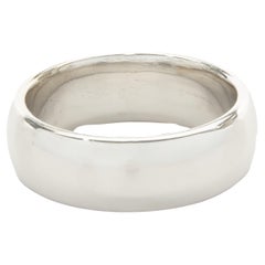 14 Karat White Gold Band