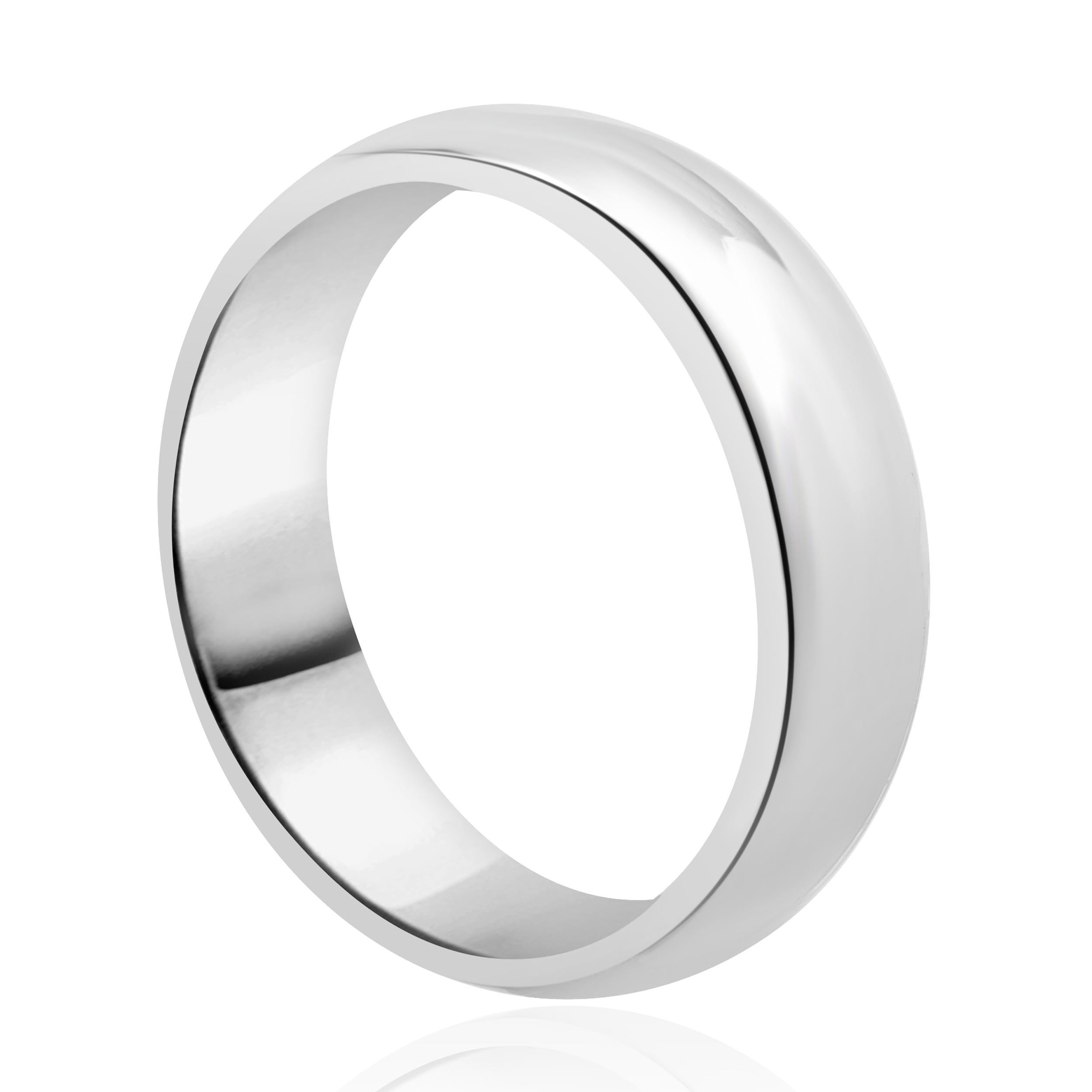 Designer: personalizzato
Materiale: oro bianco 14 carati
Dimensioni: l'anello misura 6 mm di larghezza
Peso: 9.31 grammi
Taglia: 10 (sono disponibili taglie complementari) 
