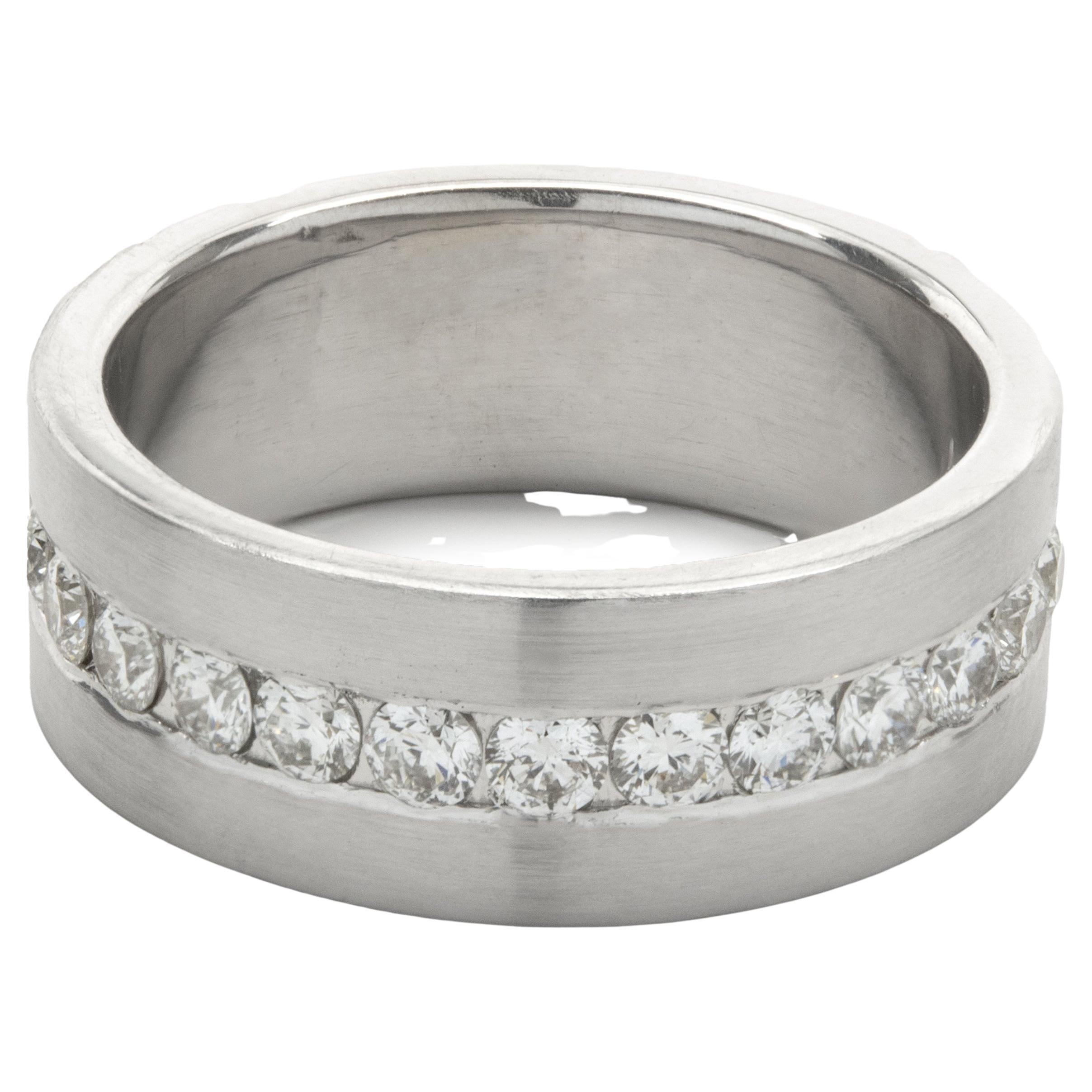 Black Sapphire Tungsten Carbide 8mm Band Triton TC.850/925 For Sale at