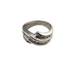 14 Karat White Gold and Diamond Ring