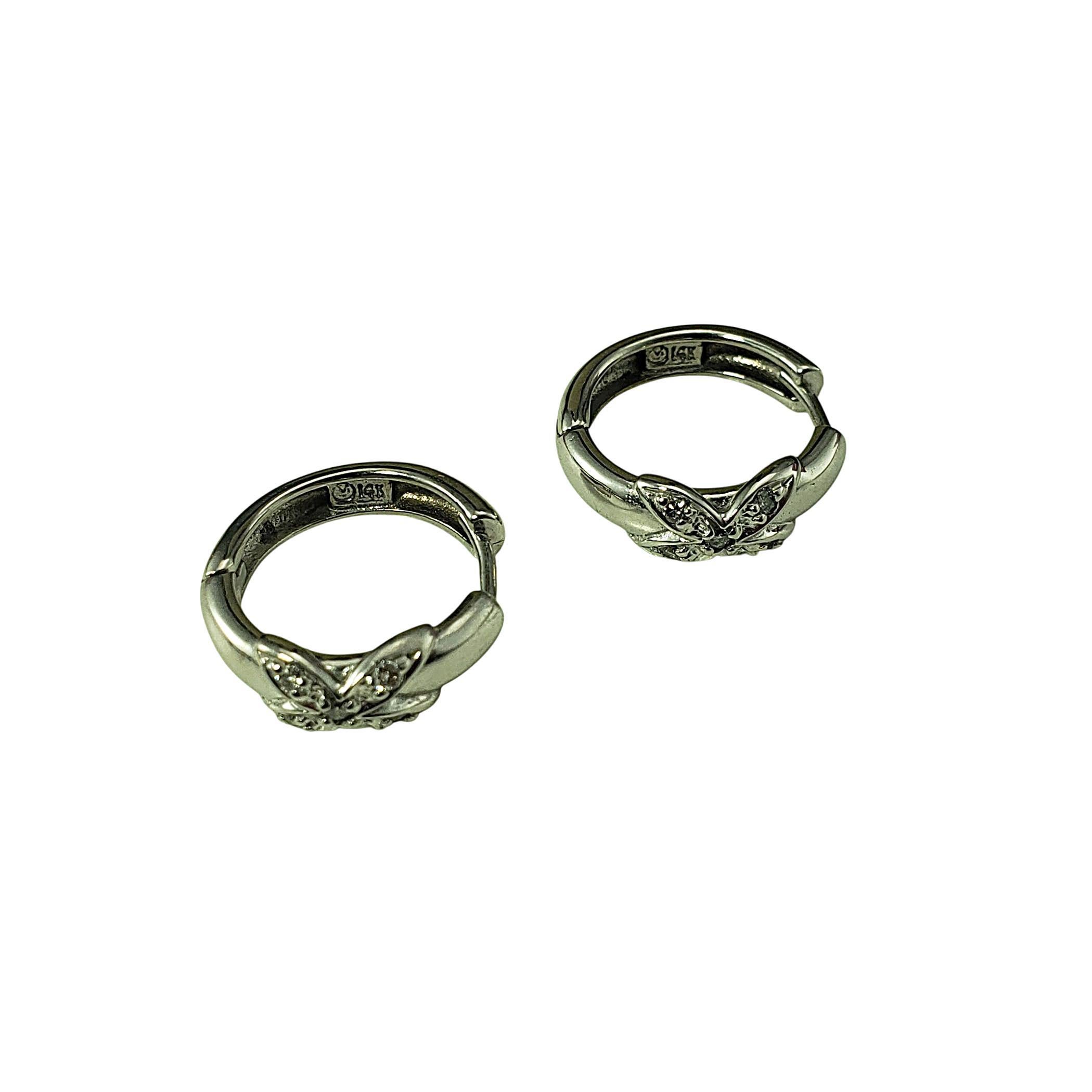 Brilliant Cut 14 Karat White Gold and Diamond 