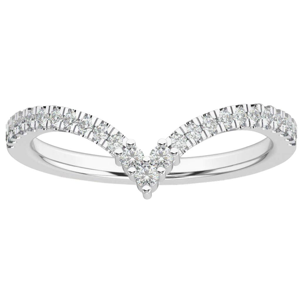 14 Karat White Gold Belle Diamond Ring '1/5 Carat'