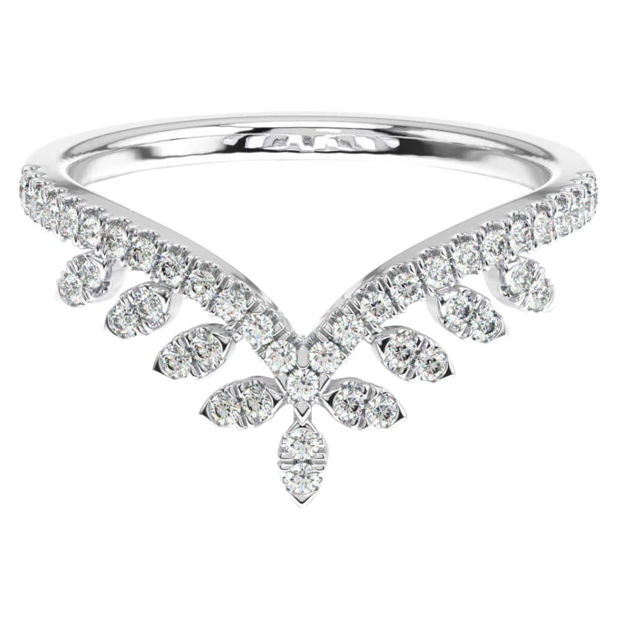14 Karat White Gold Colmar Diamond Ring '1/4 Carat' For Sale