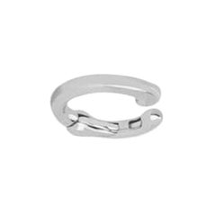 14 Karat White Gold Cuff Earring