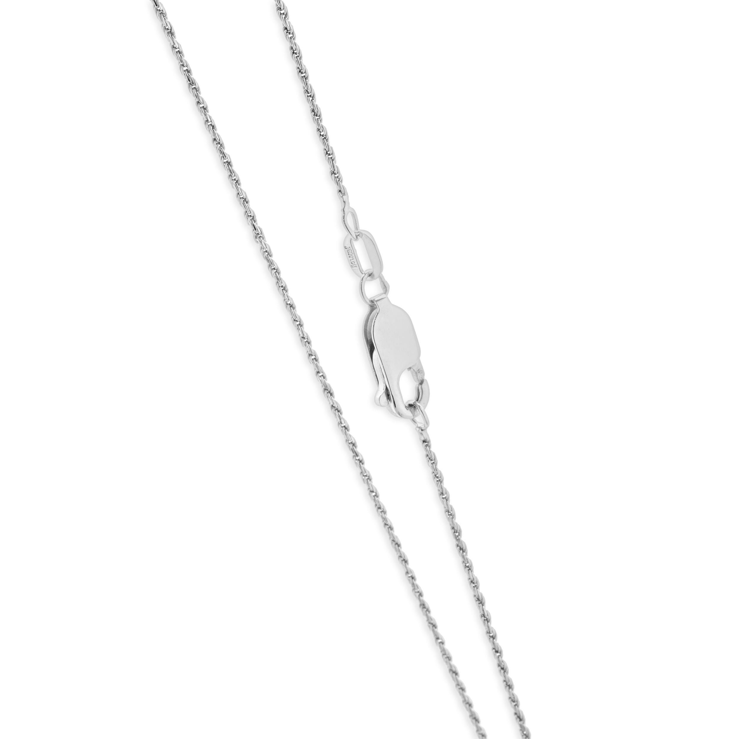 Taille Marquise Collier en or blanc 14 carats avec diamants taillés en vente