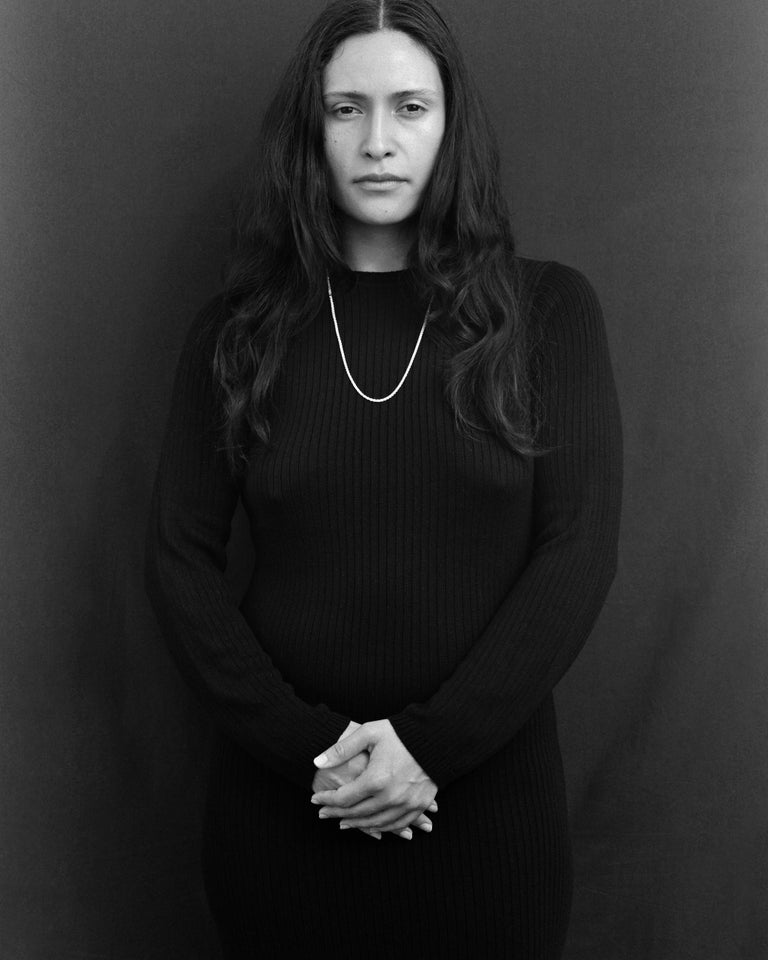 Tiana Marie Combes White Gold Woven Chain Necklace For Sale at 1stDibs