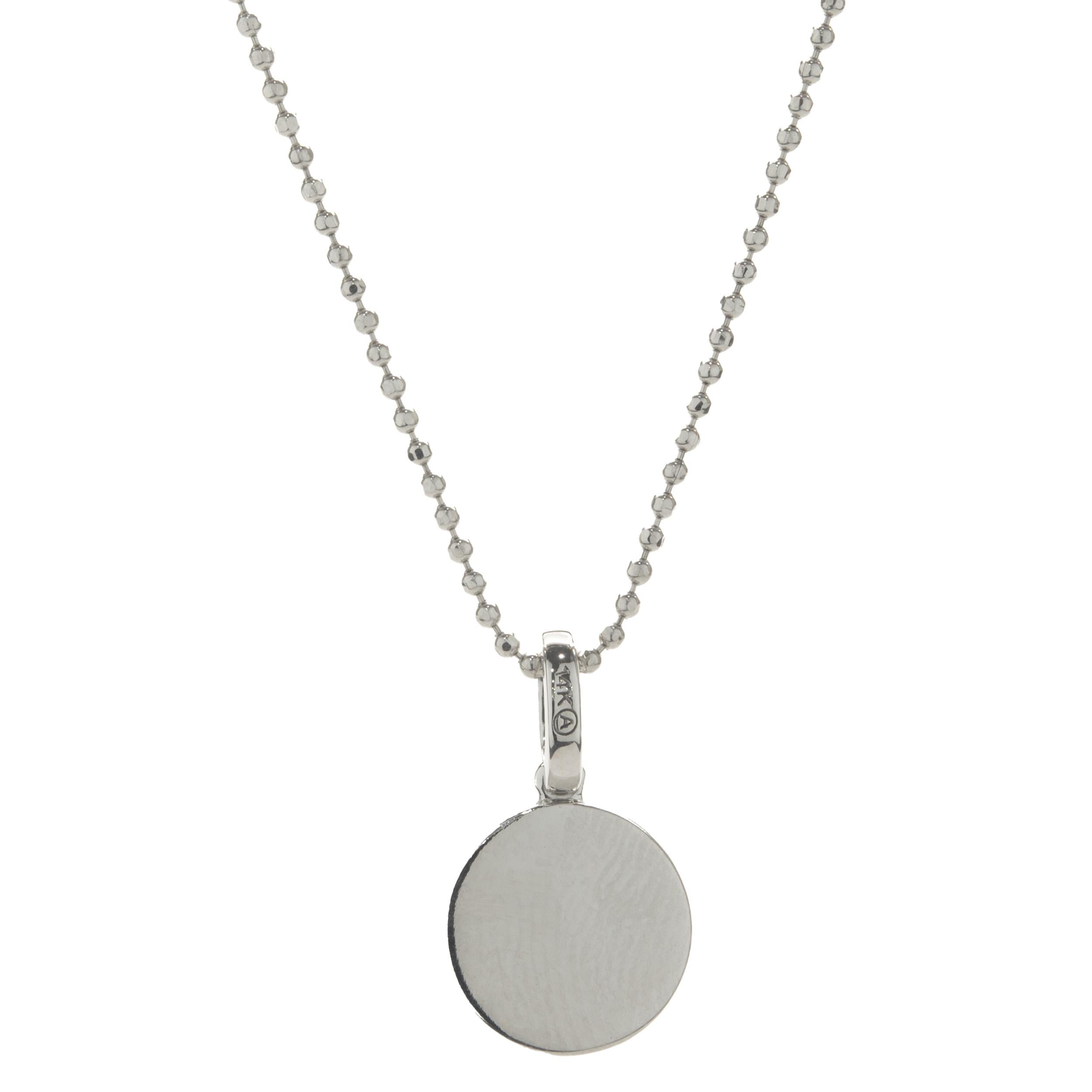 Collana con diamanti 