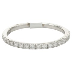 Bracelet en or blanc 14 carats avec diamants