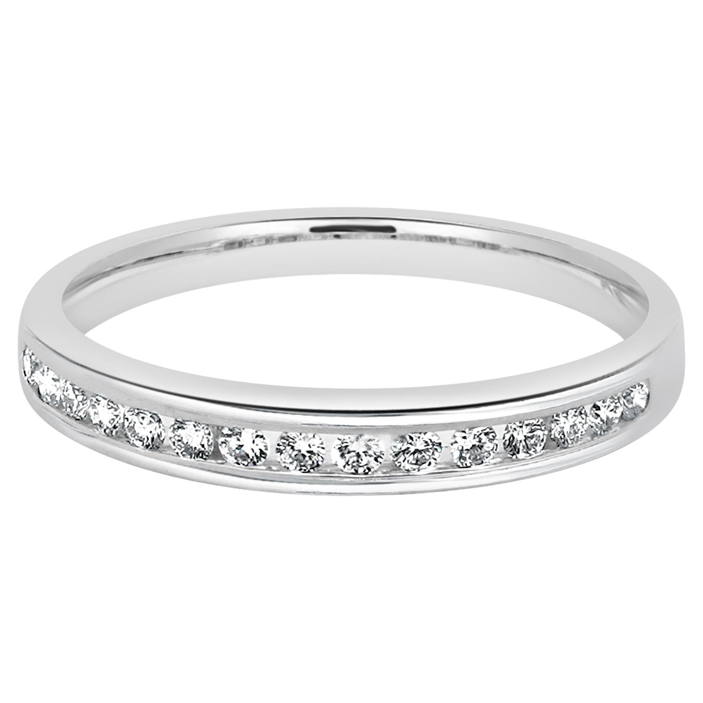 Bracelet en or blanc 14 carats avec diamants
