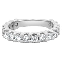 Bracelet en or blanc 14 carats avec diamants