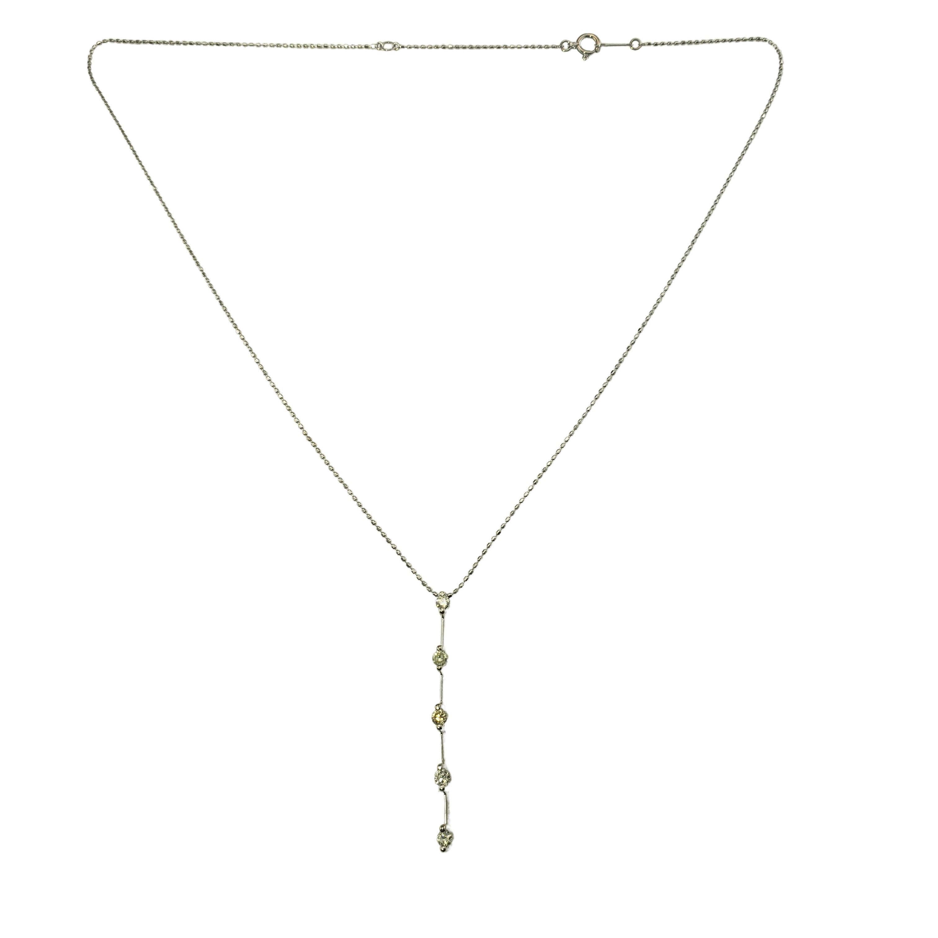 diamond circle pendant necklace white gold
