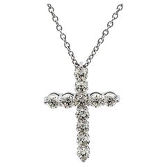  Diamond Cross Pendant