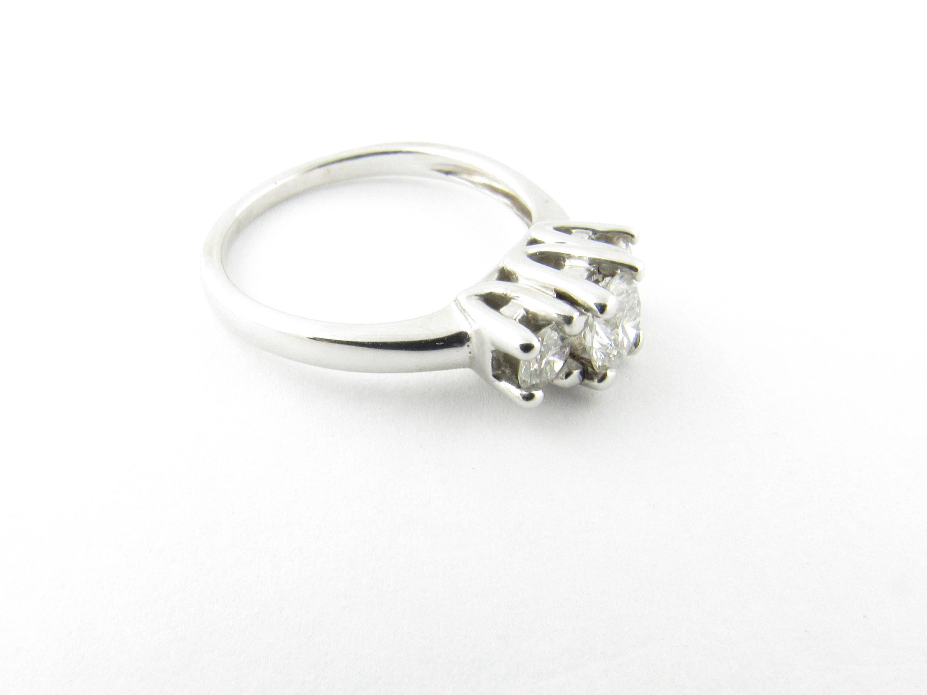 Women's 14 Karat White Gold Diamond Engagement or Anniversary Ring