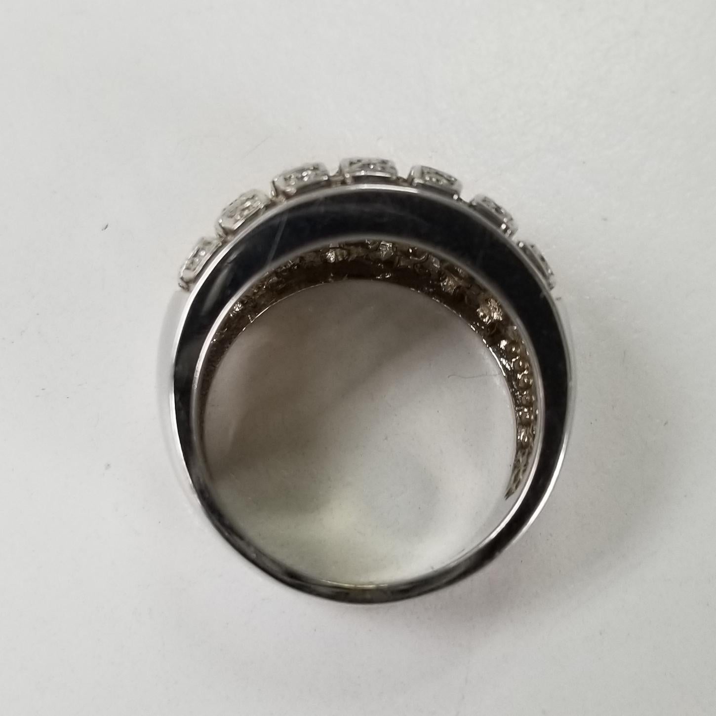 14 Karat White Gold Diamond 