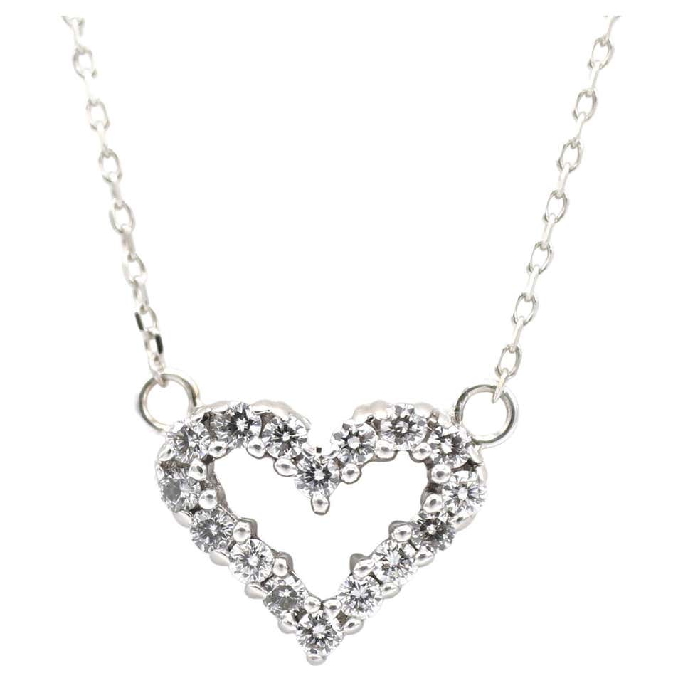 Tiffany solid heart necklace Clearance
