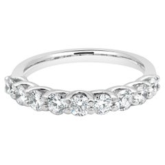 14 Karat Weißgold Diamantring mit Diamant