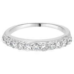 14 Karat White Gold Diamond Ring