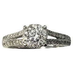 14 Karat White Gold Diamond Ring Size 9.25