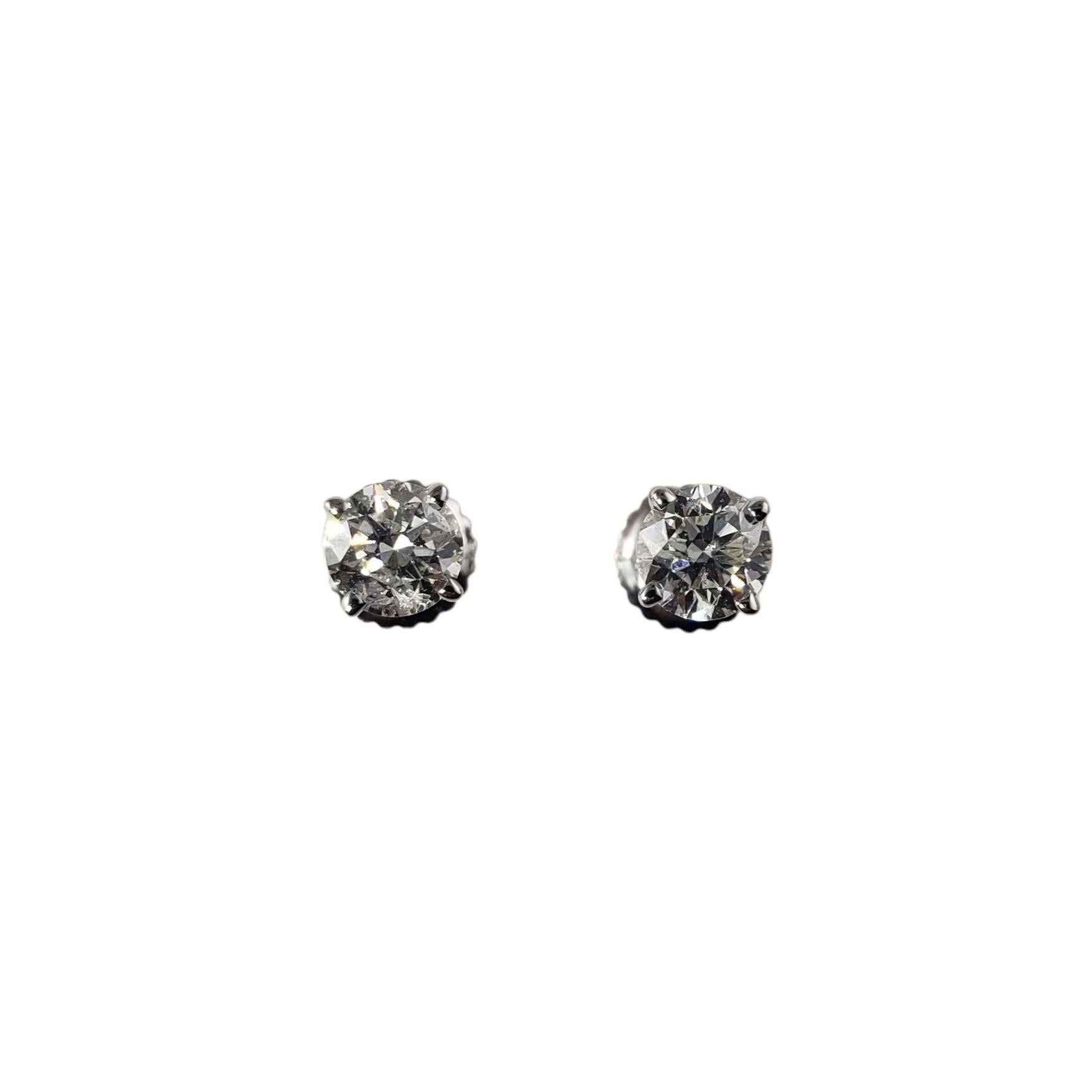 Donna Orecchini con diamante in oro bianco 14 carati #14779 in vendita