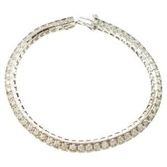 14 Karat White Gold Diamond Tennis Bracelet 1.71 TCW