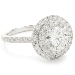 14 Karat White Gold Diamond Wed Set