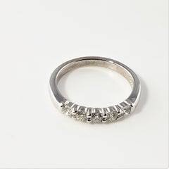 14 Karat White Gold Diamond Wedding/Anniversary Ring