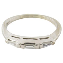 14 Karat White Gold Diamond Wedding Band 14 Karat White Gold Diamond Wedding Band