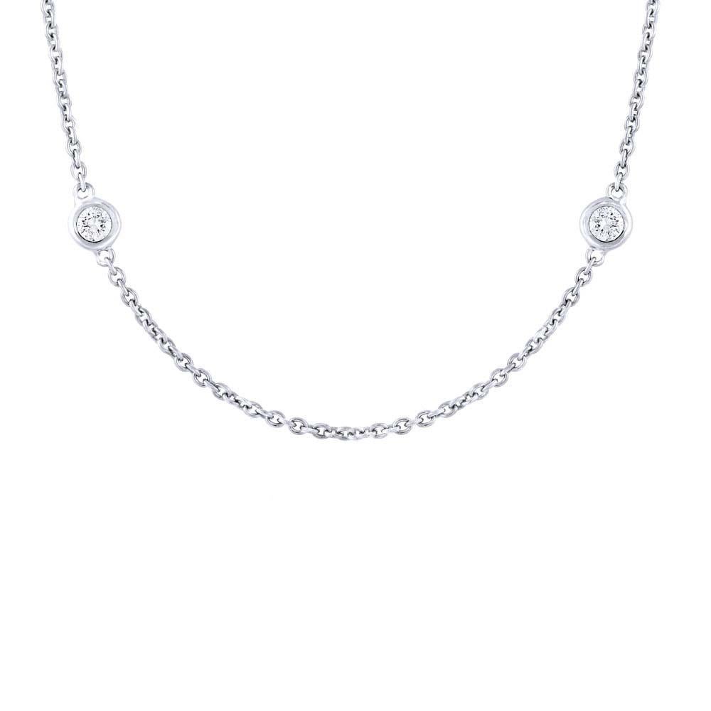 collana di diamanti veri