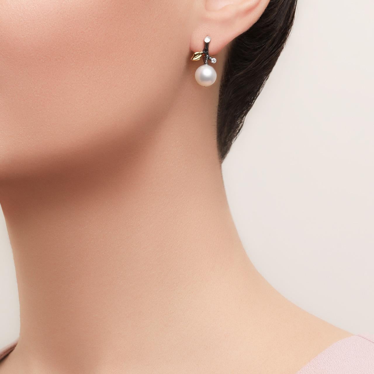 pearl theory earrings