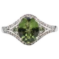 14 Karat White Gold Forte Dauphin Apatite Ring 14 Karat White Gold Forte Dauphin Apatite Ring