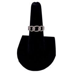 14 Karat White Gold Ladies Diamond Ring
