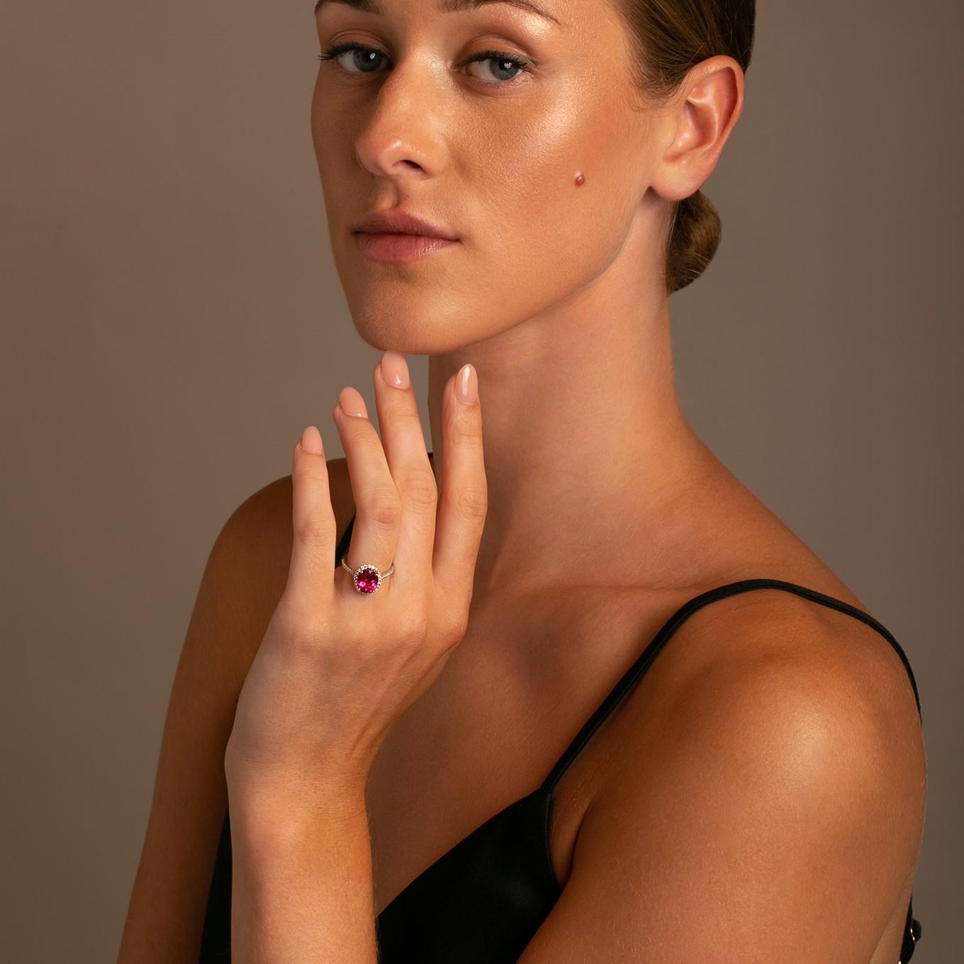 pink spinel ring tiffany