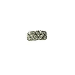 14 Karat White Gold Pave Diamond Slide Pendant #19557