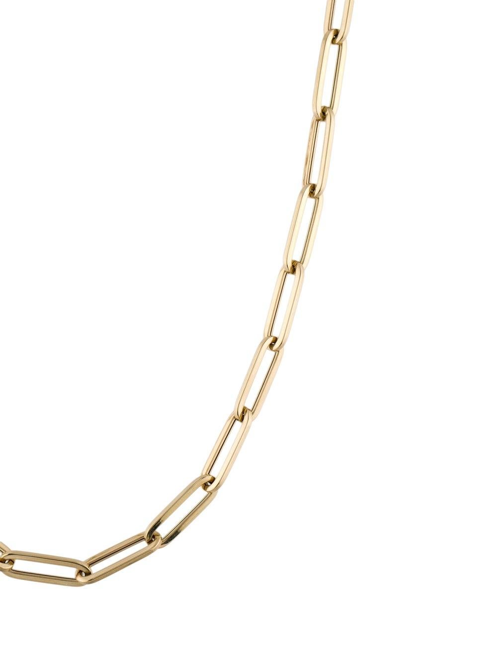 paperclip kette gold