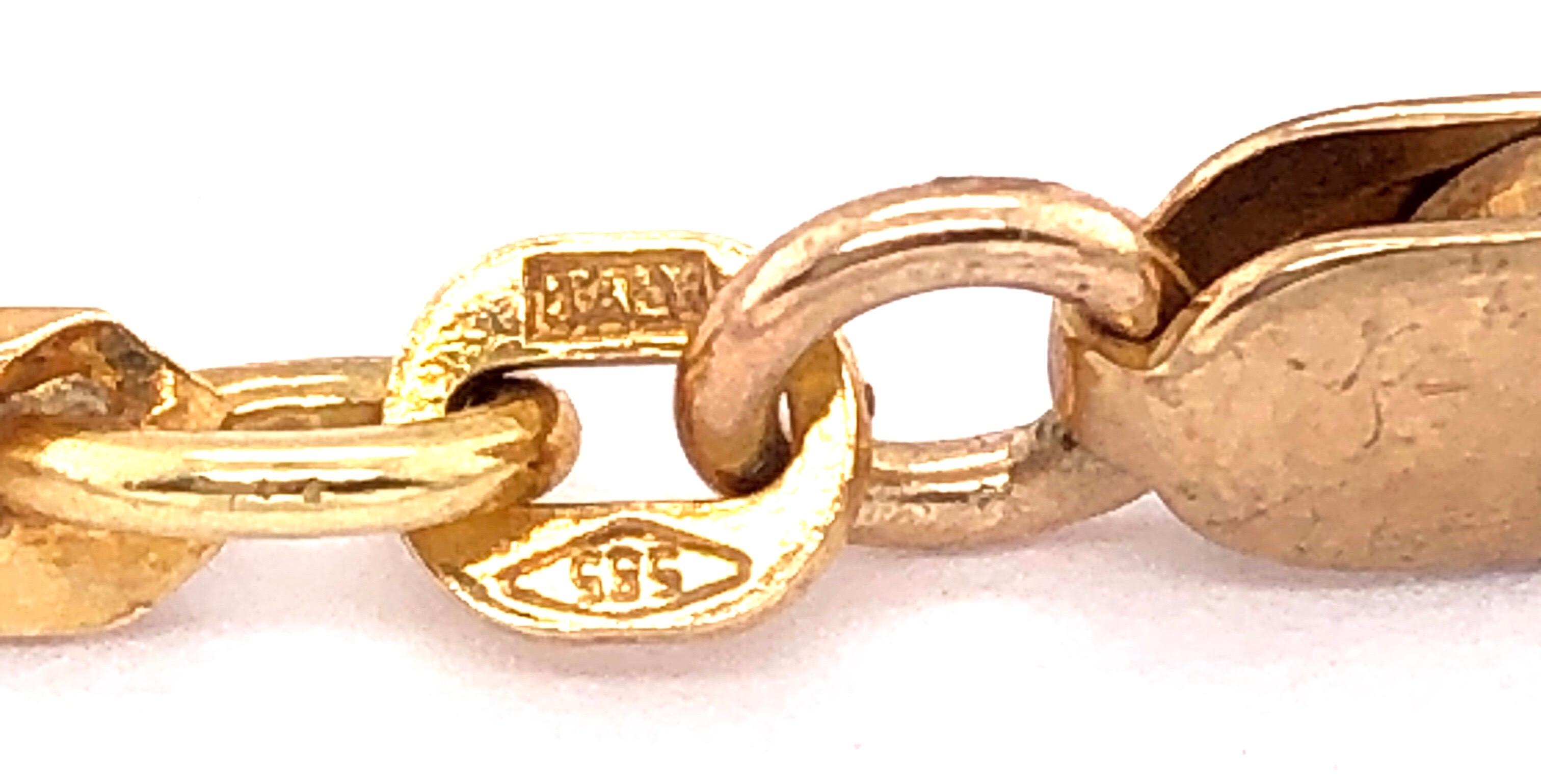 Moderno Collana a serpente in oro giallo 14 carati in vendita